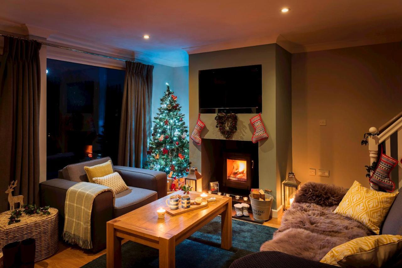 Kingfisher Hot Tub & Log Burner House On Premium Lakeside With Resort Facilities St Columb Major Luaran gambar